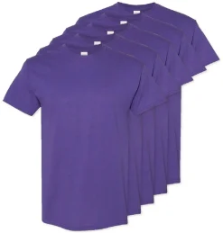 Pack de 5 Gildan 5000 - T-Shirt en Coton™ épais pour adultes