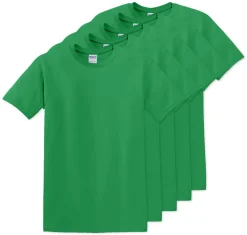 Pack de 5 Gildan 5000 - T-Shirt en Coton™ épais pour adultes