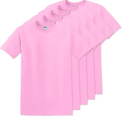 Pack de 5 Gildan 5000 - T-Shirt en Coton™ épais pour adultes