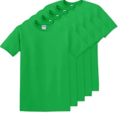 Pack de 5 Gildan 5000 - T-Shirt en Coton™ épais pour adultes