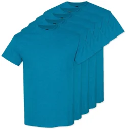 Pack de 5 Gildan 5000 - T-Shirt en Coton™ épais pour adultes