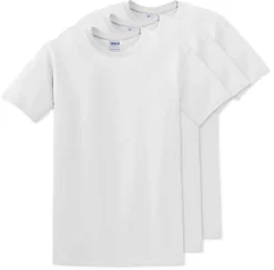 Pack de 3 Gildan 5000 - T-Shirt en Coton™ épais pour adultes
