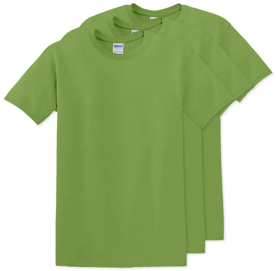Pack de 3 Gildan 5000 - T-Shirt en Coton™ épais pour adultes