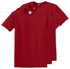 Pack de 3 Gildan 5000 - T-Shirt en Coton™ épais pour adultes