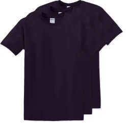 Pack de 3 Gildan 5000 - T-Shirt en Coton™ épais pour adultes