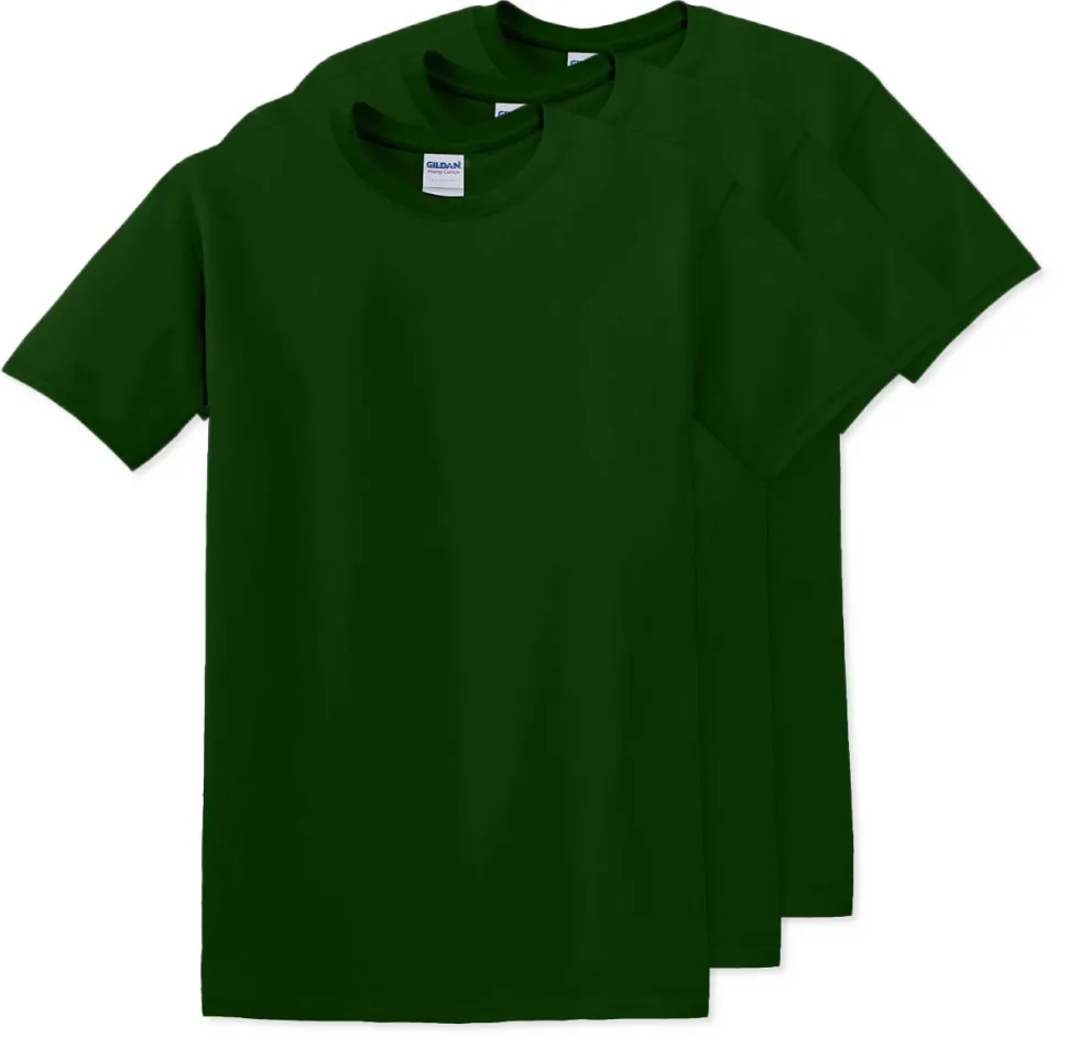 Pack de 3 Gildan 5000 - T-Shirt en Coton™ épais pour adultes