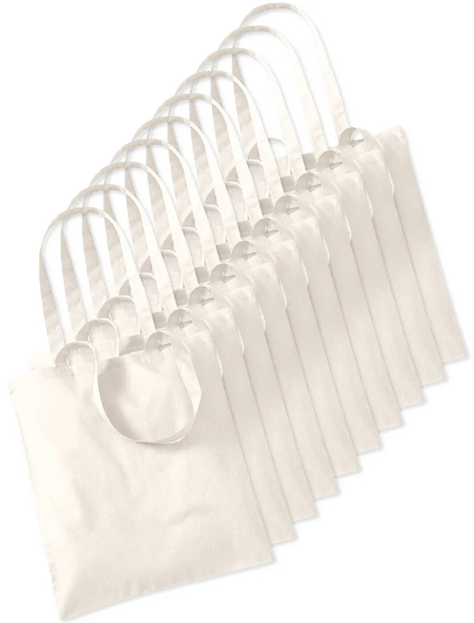 Pack de 100 Label Serie LS42L - Grand Sac Shopping 100% Coton