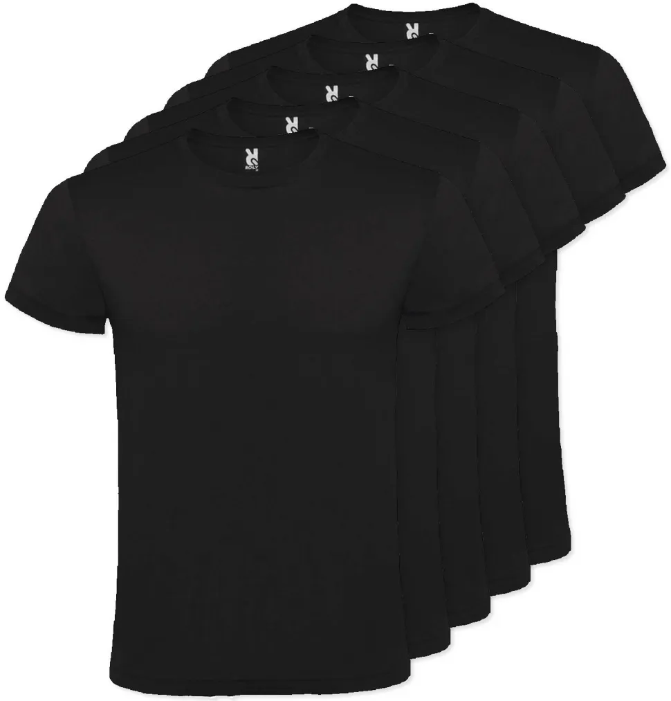 Pack de 5 Roly CA6424 - ATOMIC 150 T-shirt manches courtes