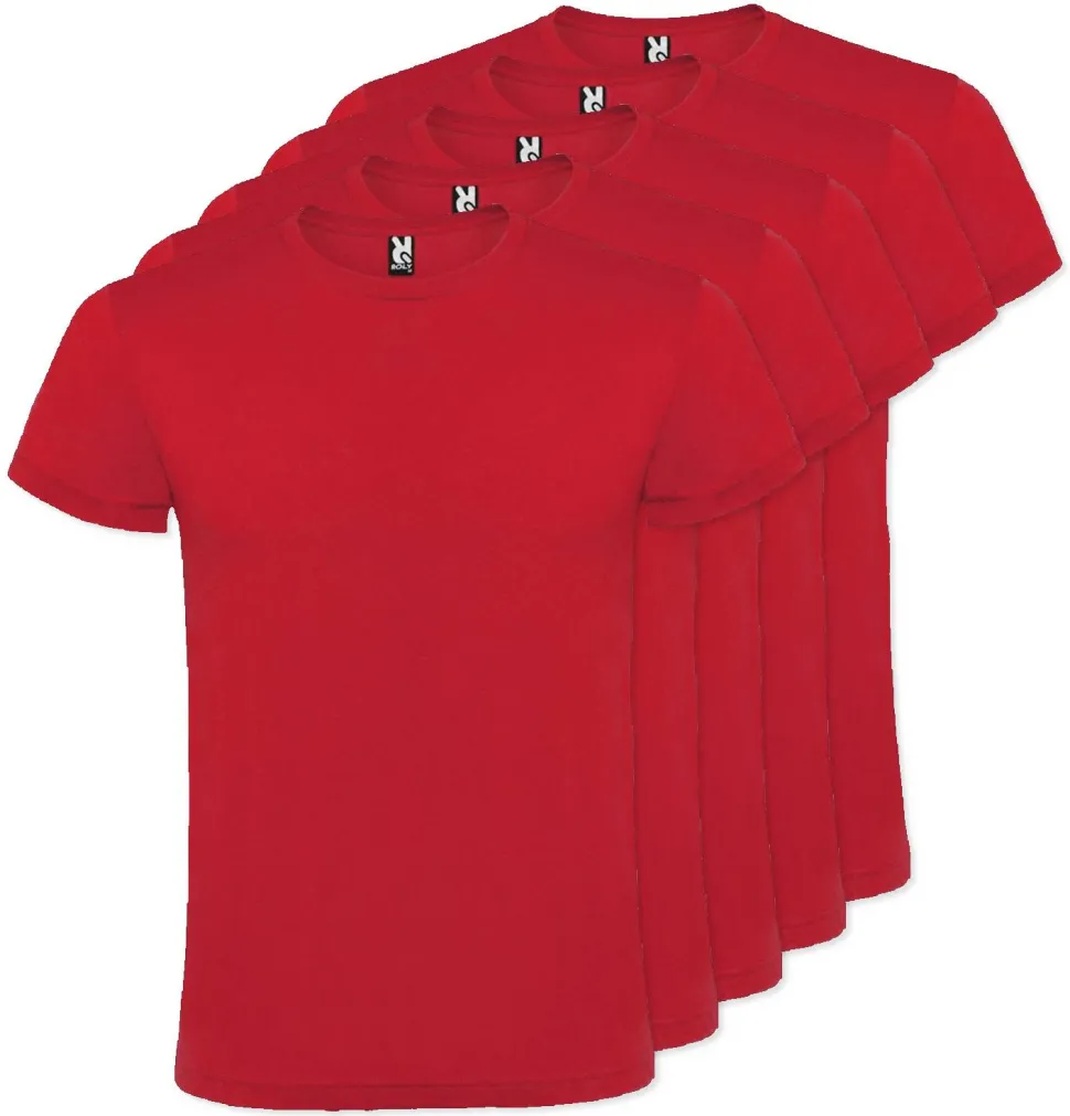 Pack de 5 Roly CA6424 - ATOMIC 150 T-shirt manches courtes