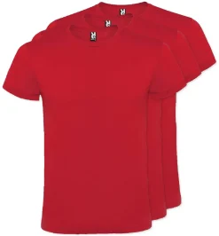 Pack de 3 Roly CA6424 - ATOMIC 150 T-shirt manches courtes