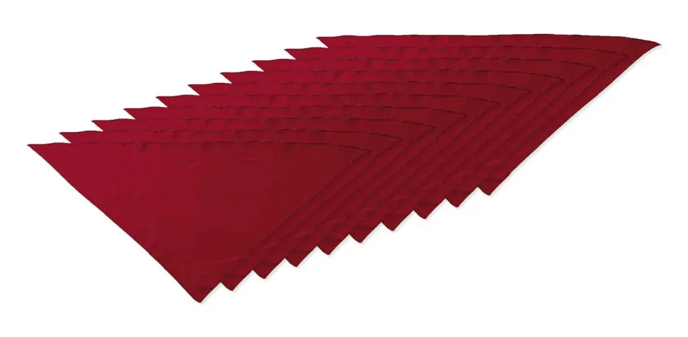 Pack de 10 Valento PNVAFIE - Foulard triangulaire FIESTA