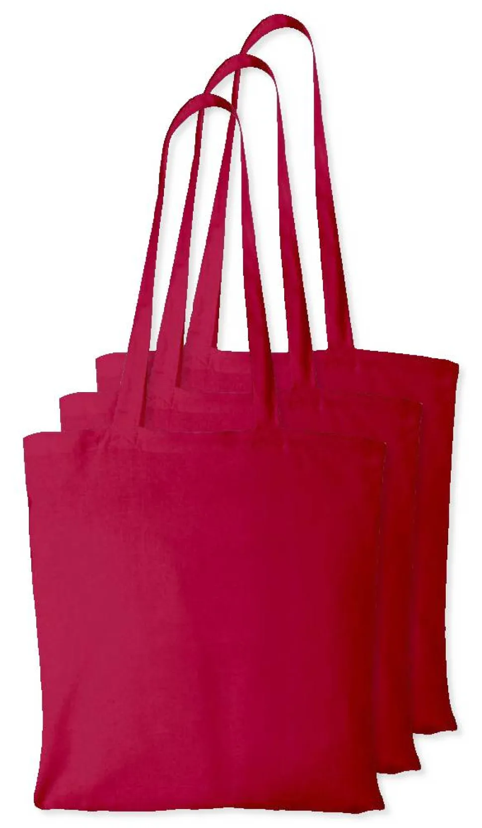 Pack de 3 Westford mill WM101 - Sac Cabas Personnalisable en Coton Westford Mill