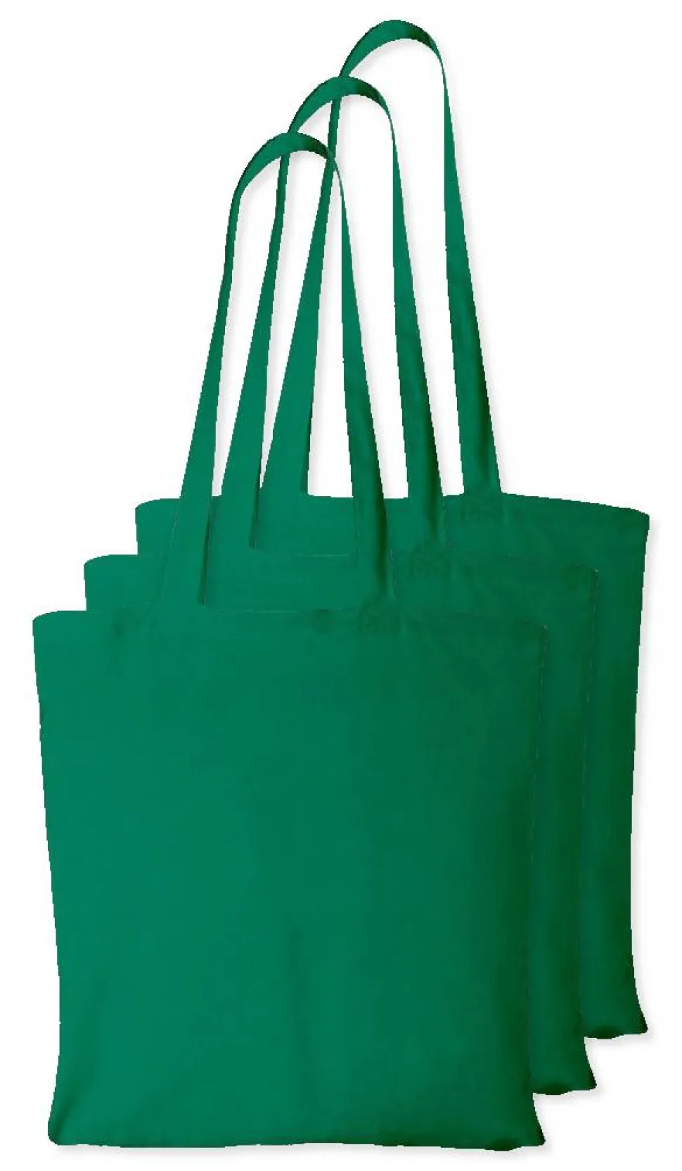 Pack de 3 Westford mill WM101 - Sac Cabas Personnalisable en Coton Westford Mill