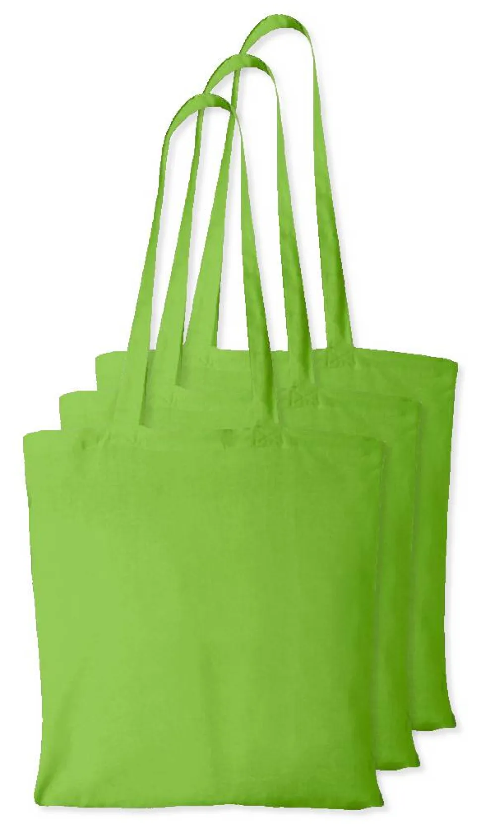Pack de 3 Westford mill WM101 - Sac Cabas Personnalisable en Coton Westford Mill