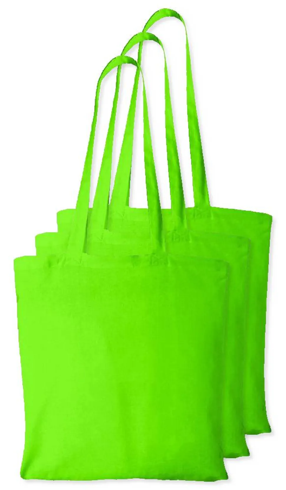 Pack de 3 Westford mill WM101 - Sac Cabas Personnalisable en Coton Westford Mill