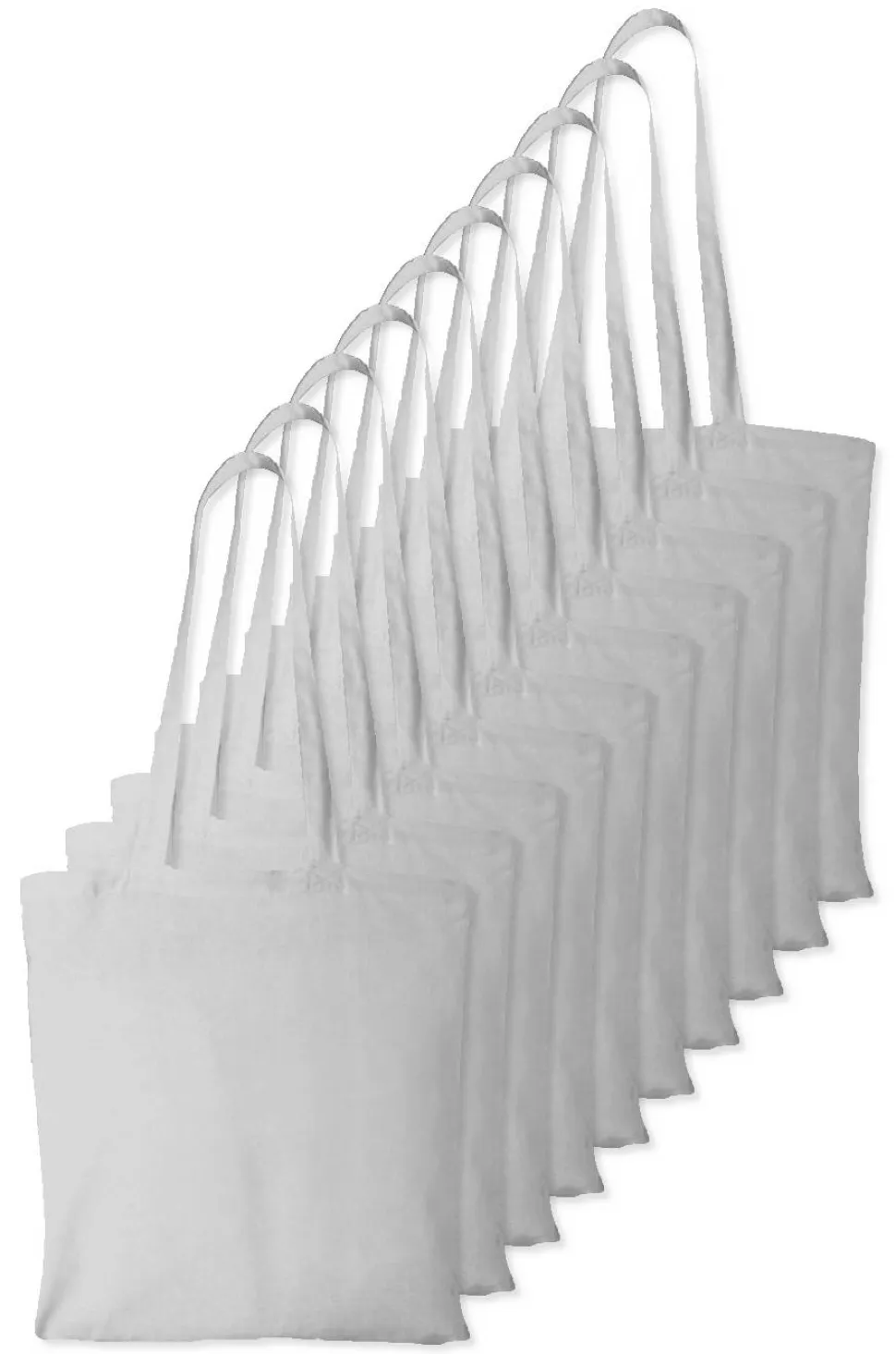 Pack de 100 Westford mill WM101 - Sac Cabas Personnalisable en Coton Westford Mill