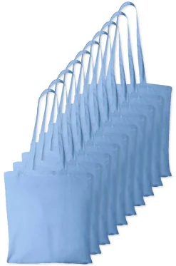 Pack de 100 Westford mill WM101 - Sac Cabas Personnalisable en Coton Westford Mill