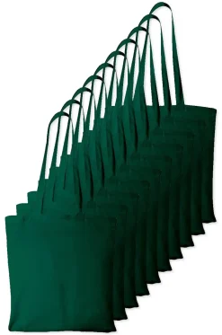 Pack de 100 Westford mill WM101 - Sac Cabas Personnalisable en Coton Westford Mill