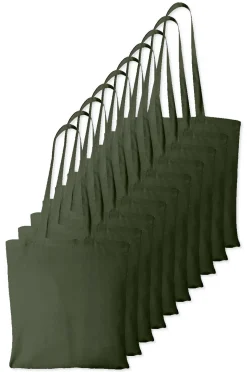 Pack de 100 Westford mill WM101 - Sac Cabas Personnalisable en Coton Westford Mill