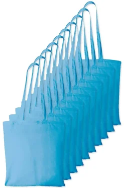 Pack de 100 Westford mill WM101 - Sac Cabas Personnalisable en Coton Westford Mill