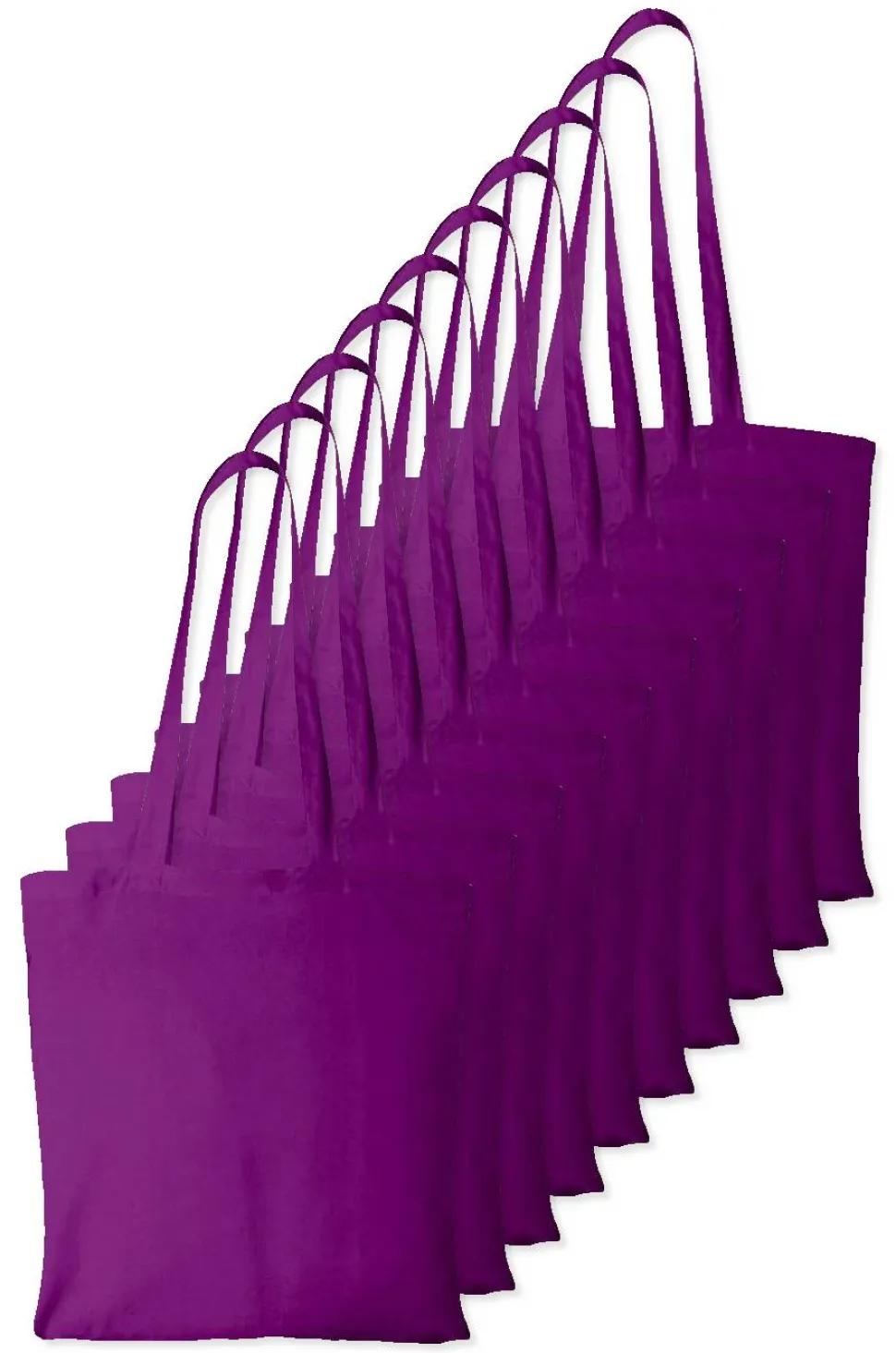 Pack de 100 Westford mill WM101 - Sac Cabas Personnalisable en Coton Westford Mill