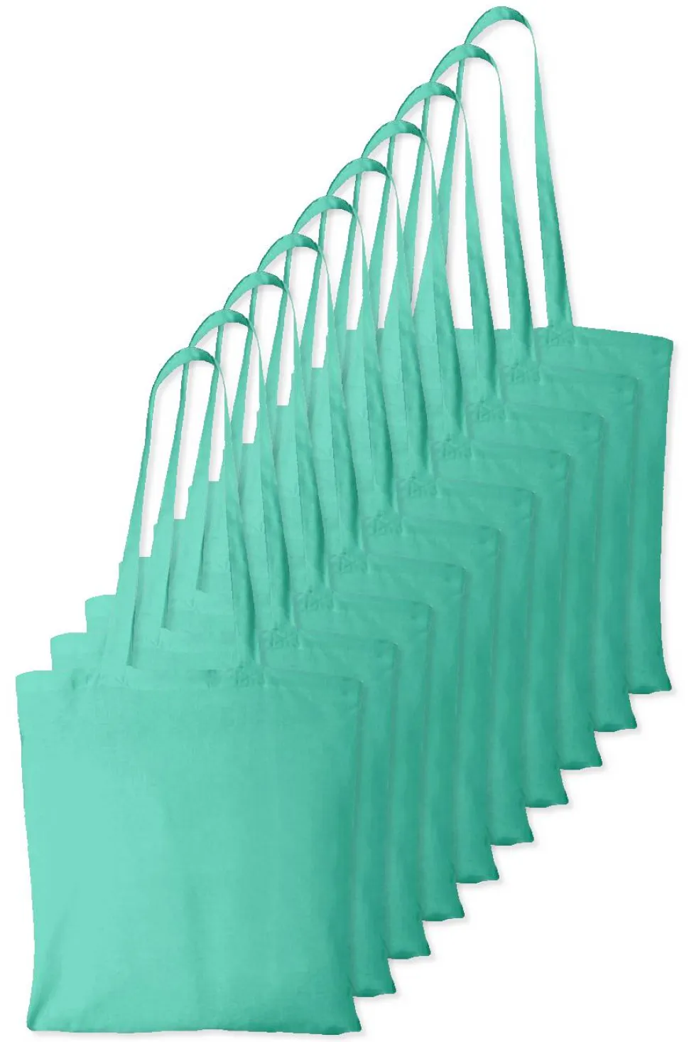 Pack de 100 Westford mill WM101 - Sac Cabas Personnalisable en Coton Westford Mill