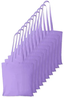 Pack de 100 Westford mill WM101 - Sac Cabas Personnalisable en Coton Westford Mill