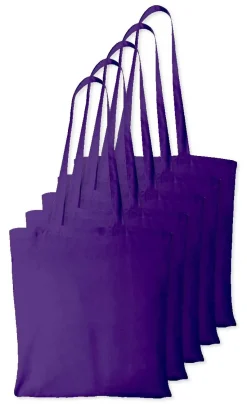 Pack de 50 Westford mill WM101 - Sac Cabas Personnalisable en Coton Westford Mill