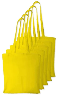 Pack de 50 Westford mill WM101 - Sac Cabas Personnalisable en Coton Westford Mill
