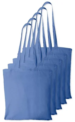 Pack de 50 Westford mill WM101 - Sac Cabas Personnalisable en Coton Westford Mill