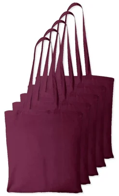 Pack de 50 Westford mill WM101 - Sac Cabas Personnalisable en Coton Westford Mill