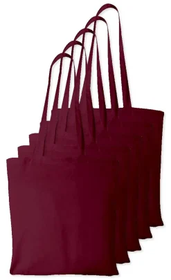 Pack de 50 Westford mill WM101 - Sac Cabas Personnalisable en Coton Westford Mill