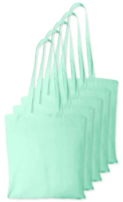 Pack de 50 Westford mill WM101 - Sac Cabas Personnalisable en Coton Westford Mill