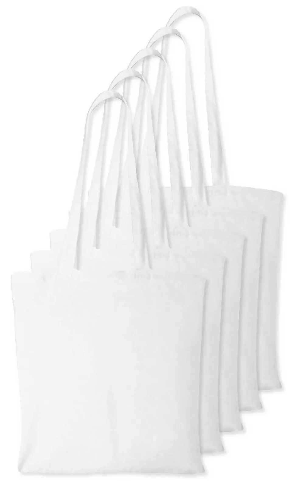 Pack de 50 Westford mill WM101 - Sac Cabas Personnalisable en Coton Westford Mill