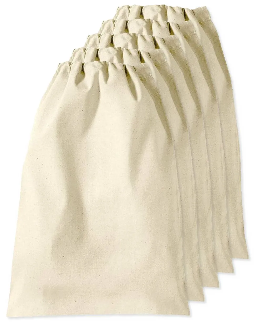 Pack de 50 Westford mill WM115 - Sac Polyvalent en Coton Westford Mill
