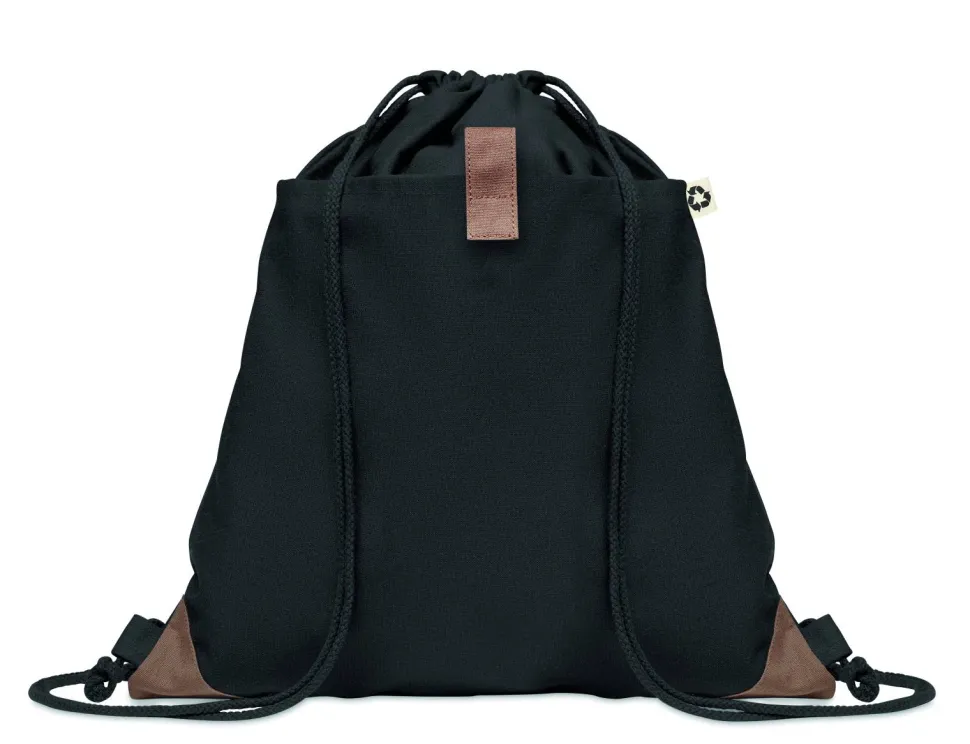 PANDA BAG Sac à cordon en coton recyclé - GiftRetail MO6550
