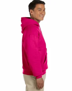 Paquet de 50 Gildan 18500 - Sweat à capuche en molleton épais.