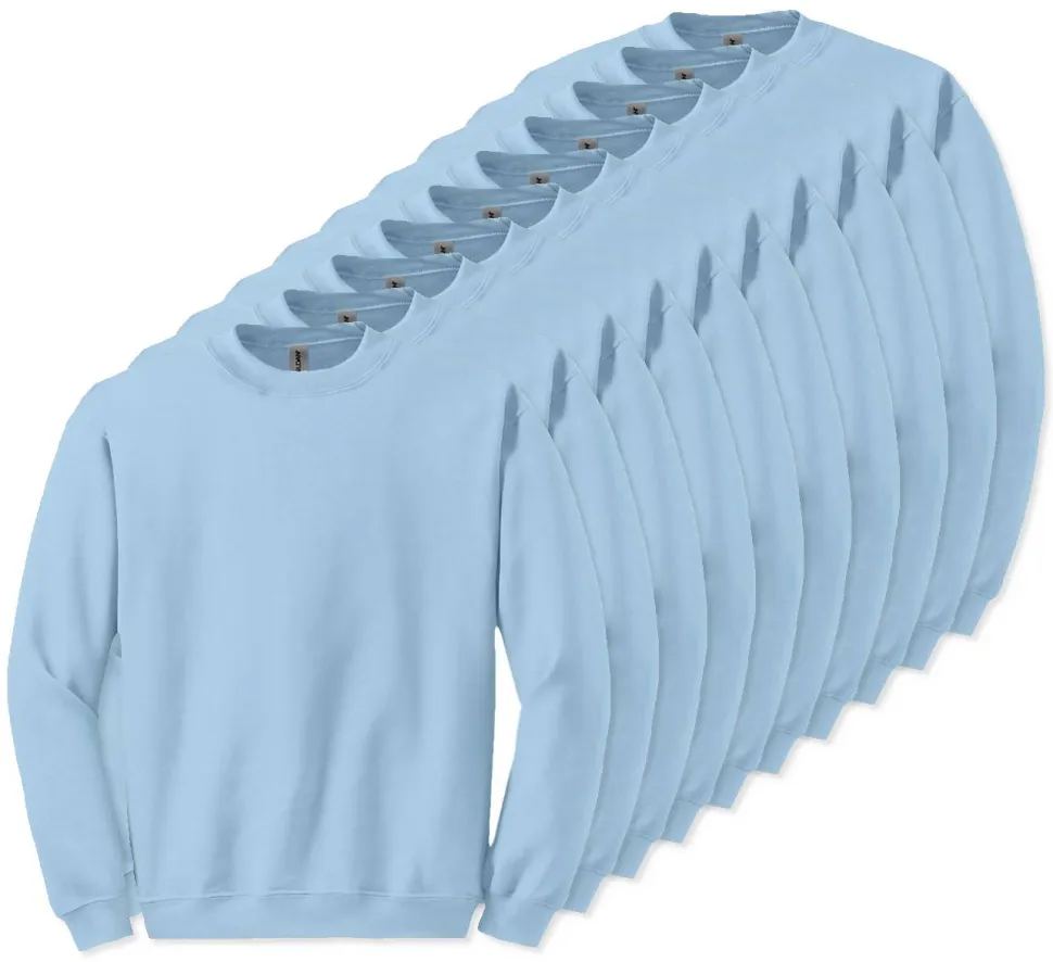 Paquet de 100 Gildan 18000 - Sweatshirt à col rond