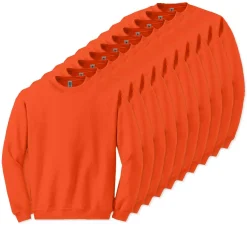 Paquet de 100 Gildan 18000 - Sweatshirt à col rond