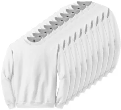 Paquet de 100 Gildan 18000 - Sweatshirt à col rond