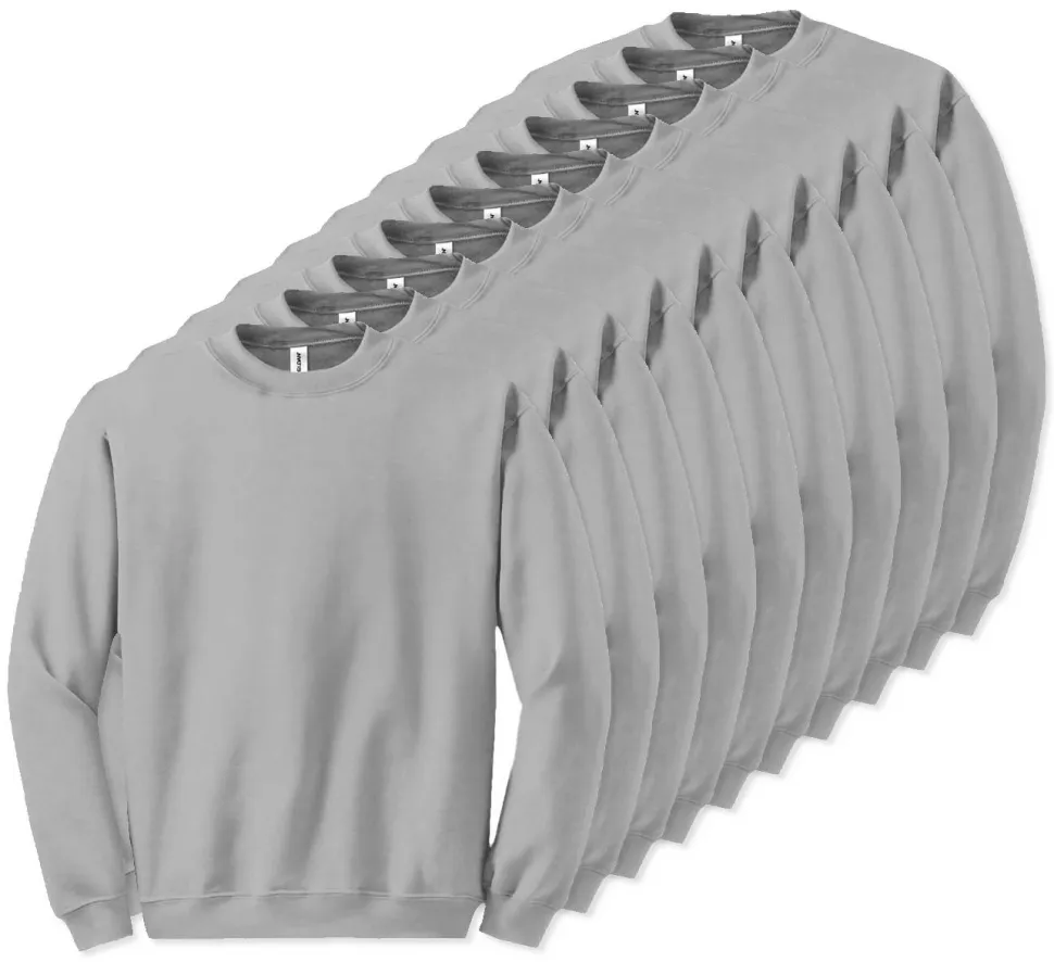 Paquet de 100 Gildan 18000 - Sweatshirt à col rond
