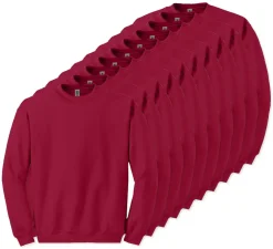 Paquet de 100 Gildan 18000 - Sweatshirt à col rond