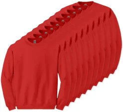 Paquet de 100 Gildan 18000 - Sweatshirt à col rond