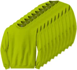 Paquet de 100 Gildan 18000 - Sweatshirt à col rond
