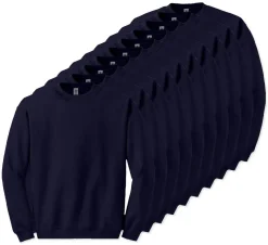 Paquet de 100 Gildan 18000 - Sweatshirt à col rond