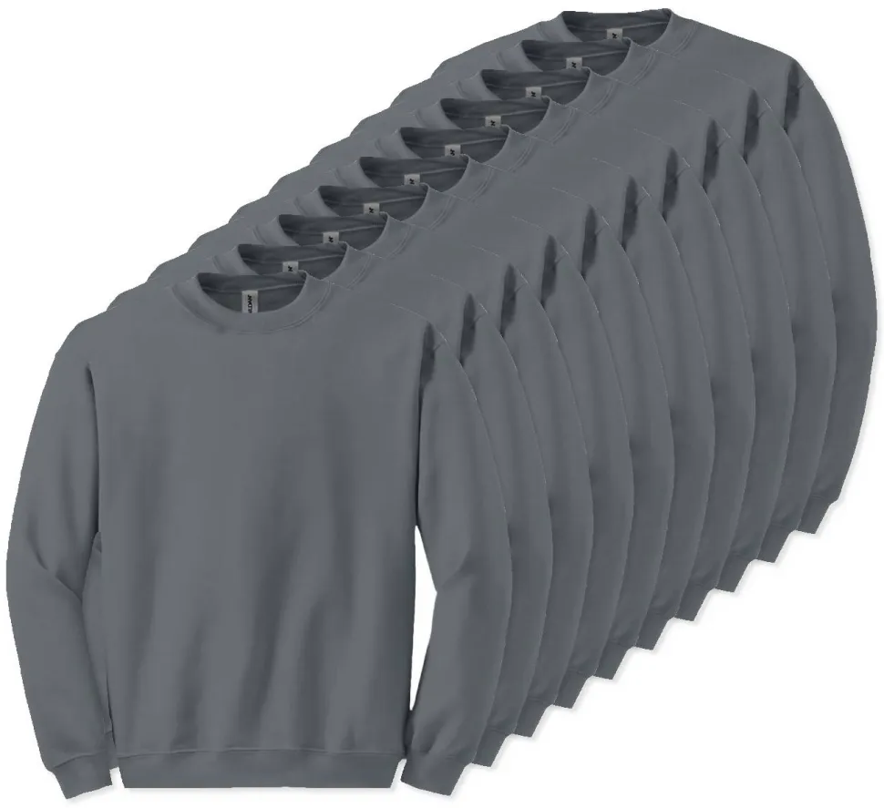 Paquet de 100 Gildan 18000 - Sweatshirt à col rond