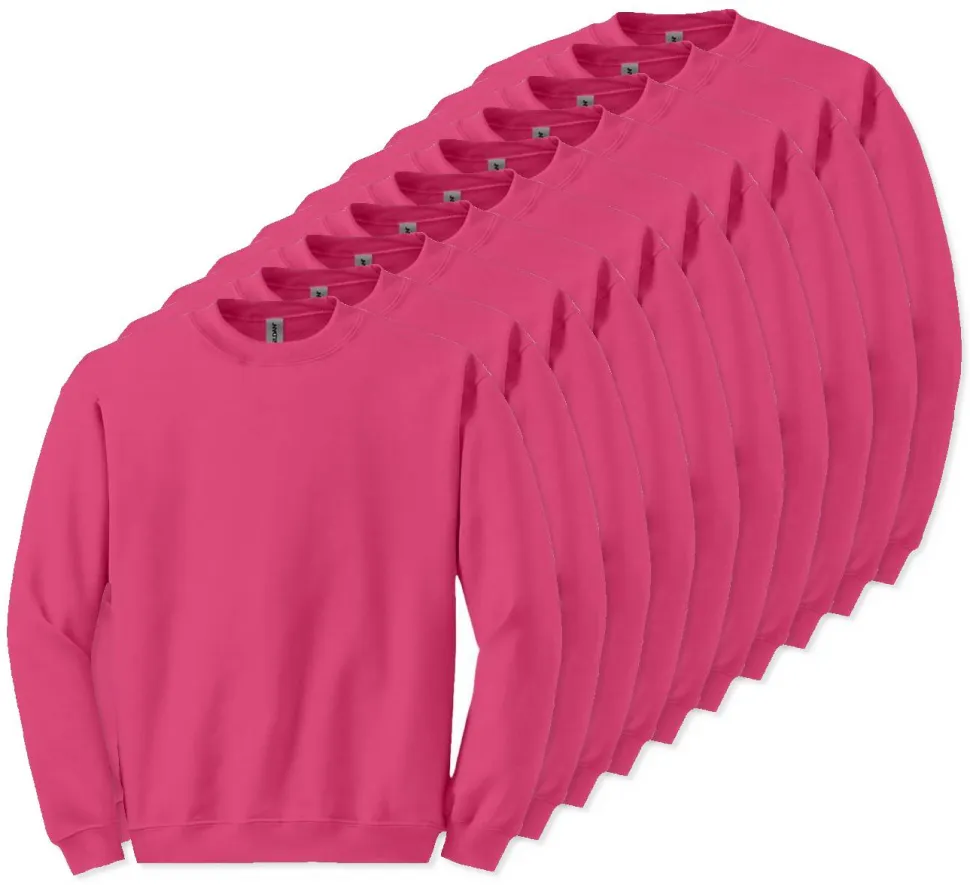 Paquet de 100 Gildan 18000 - Sweatshirt à col rond
