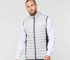 Pen Duick PK316 - Bodywarmer bi-matière homme