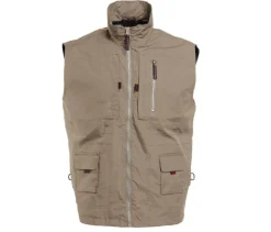 Pen Duick PK300 - Gilet Homme Multi-Poches Coupe-Vent