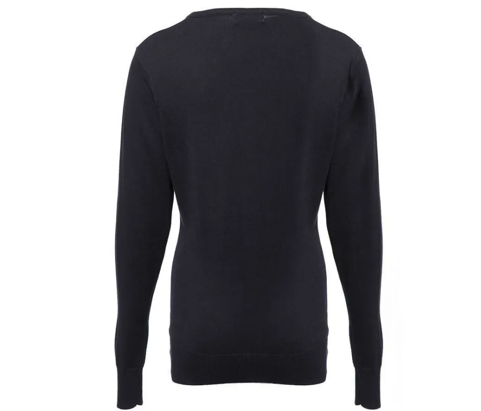 Pen Duick PK451 - Pull Femme Col V en Coton et Acrylique